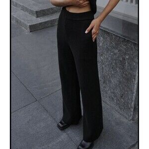 Lioness knit black pants